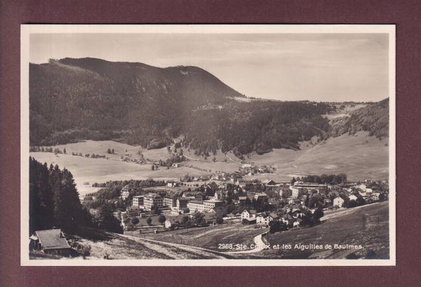 SAINTE-CROIX - Aiguilles de Baulmes
