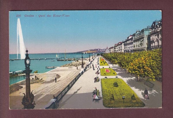 GENEVE - Quai des Eaux-Vives