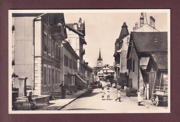VALLORBE - Rue de la poste