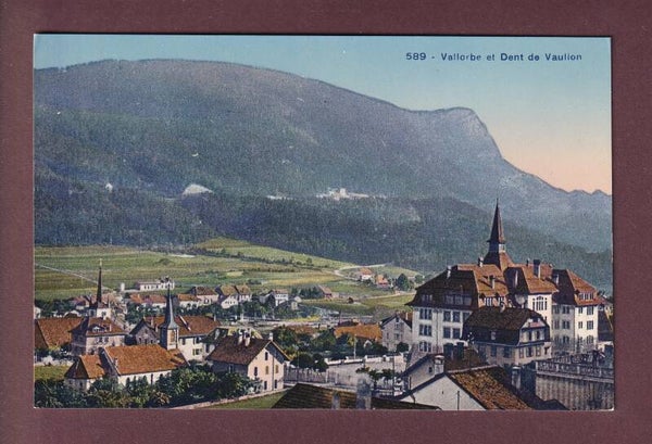 VALLORBE - Collège - Dent de Vaulion