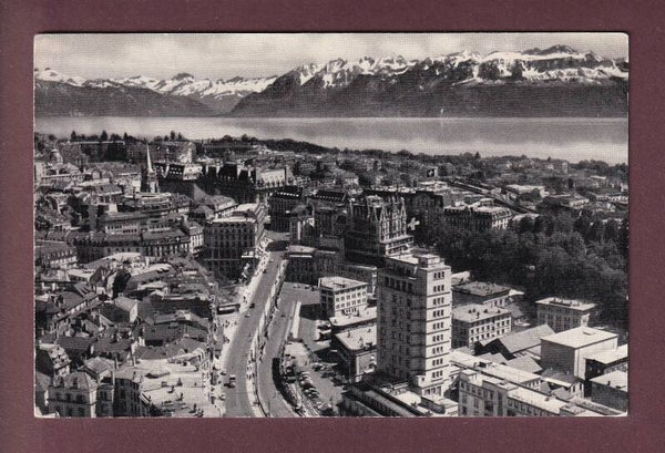 LAUSANNE - Vue aérienne de la Tour Bel-Air