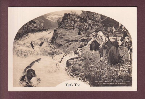 TELLSKAPELLE - Wandgemälde - Tell's Tod