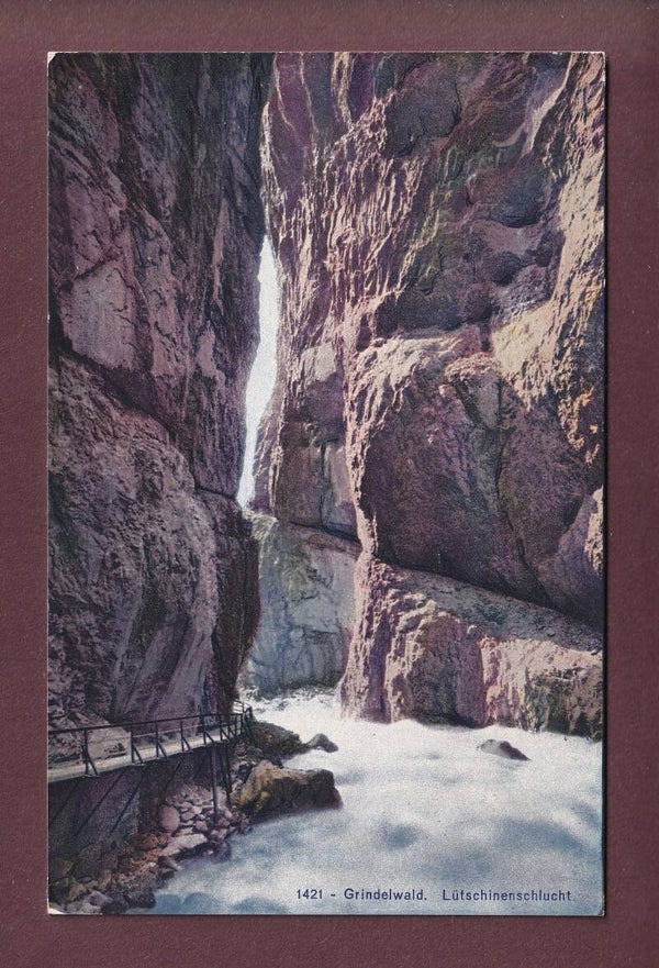 Grindelwald - LÜTSCHINENSCHLUCHT