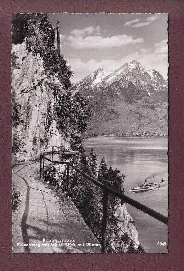 BÜRGENSTOCK - Felsenweg