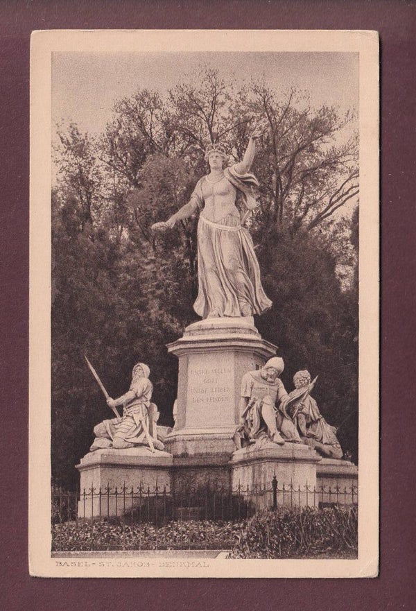BASEL - St. Jakob-Denkmal