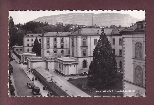 GENEVE - Hôpital Cantonal - Auto - 1941