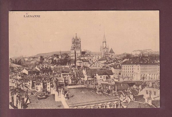 LAUSANNE - Vue partielle - 1911