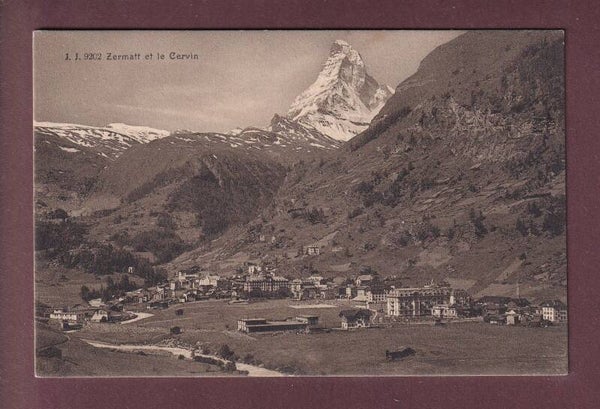 ZERMATT - Cervin - 1913