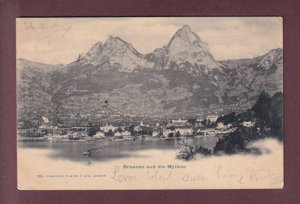 BRUNNEN - Mythen - 1902