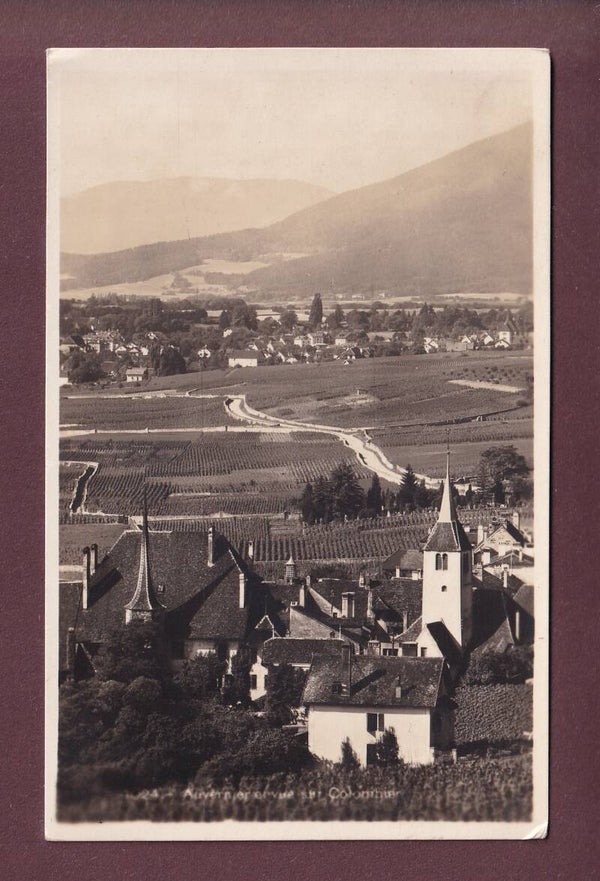 AUVERNIER et vue sur Colombier - 1927