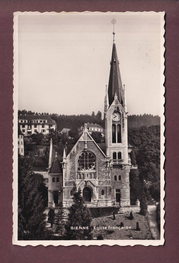 BIENNE - Eglise Française - 1957