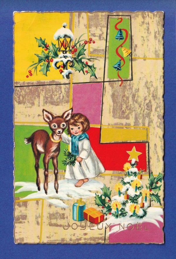 NOËL - Enfant - Sapin - 1962