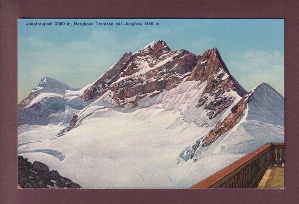 JUNGFRAUJOCH - Berghaus Terrasse