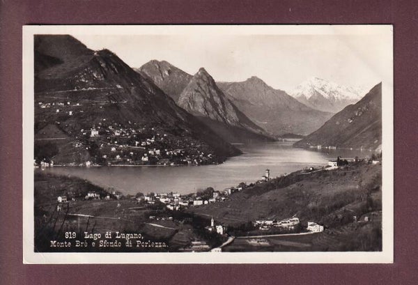 MONTE BRE e Sfondo di Porlezza