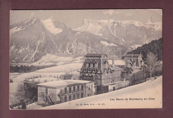 BAINS DE MONTBARRY en hiver