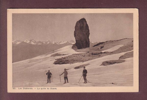 Les Diablerets - QUILLE DU DIABLE - Alpinistes