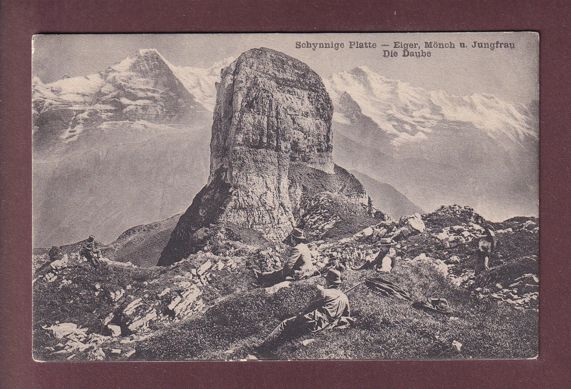 SCHYNIGE PLATTE - Daube - Leute