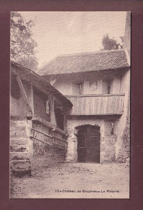 Château de GRUYERES - La Poterne