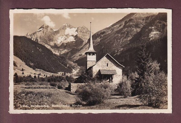KANDERSTEG - Kirche - 1937