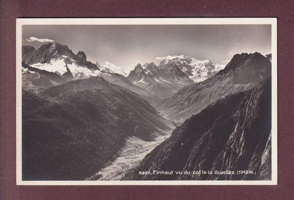 FINHAUT vu du Col de la Gueulaz