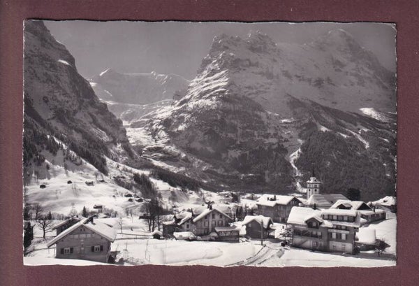 GRINDELWALD - Fiescherwand - 1968 // Eckbug //