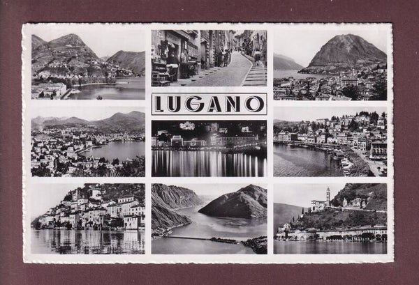 LUGANO - 9 images - 1952