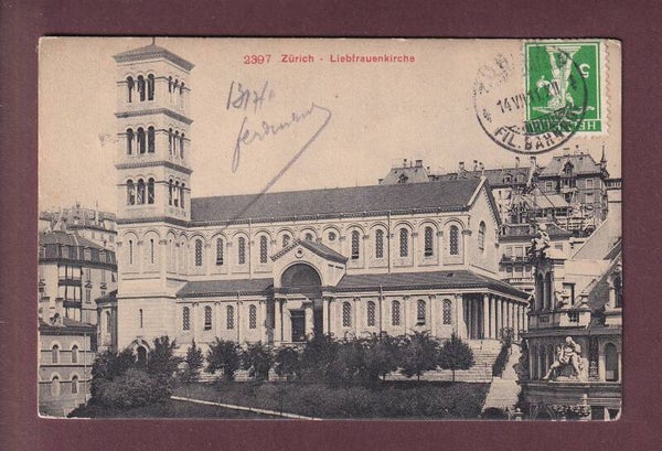 ZÜRICH - Liebfrauenkirche - 1911