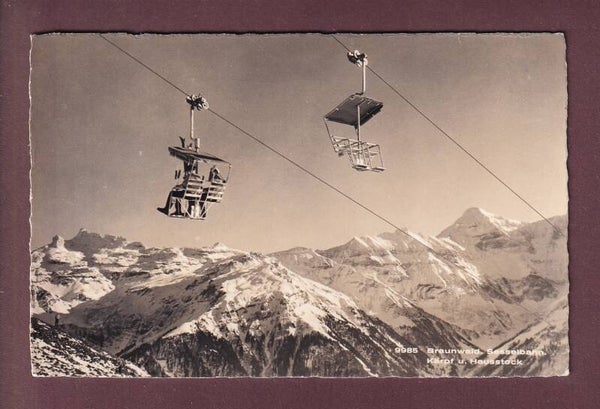 BRAUNWALD Sesselbahn - Kärpf - Hausstock - 1965