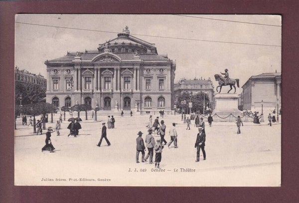 GENEVE - Le Théâtre - 1907