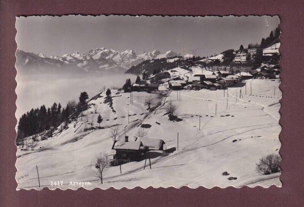 ARVEYES en hiver - 1951