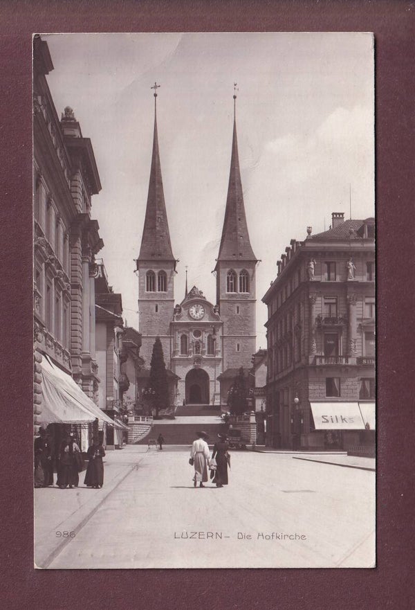 LUZERN - Hofkirche - 1913