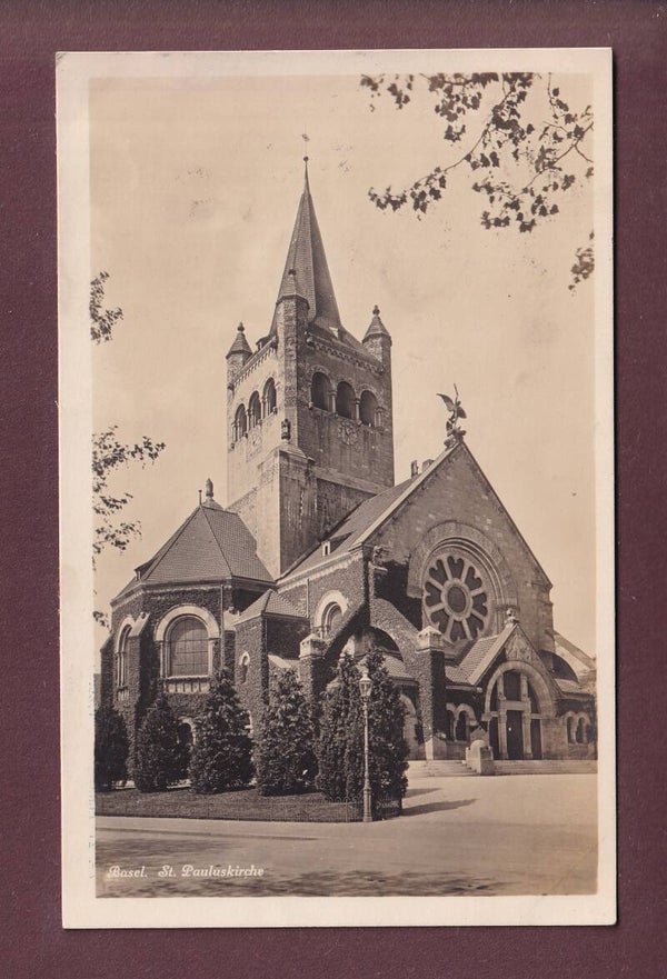 BASEL - St. Pauluskirche - 1925