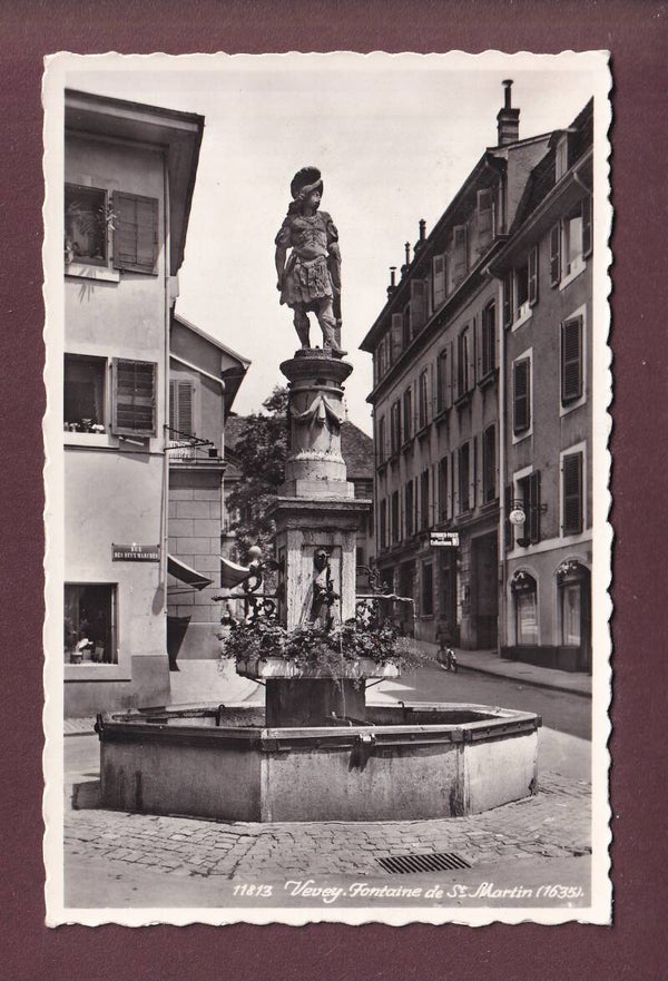 VEVEY - Fontaine de St. Martin - 1960