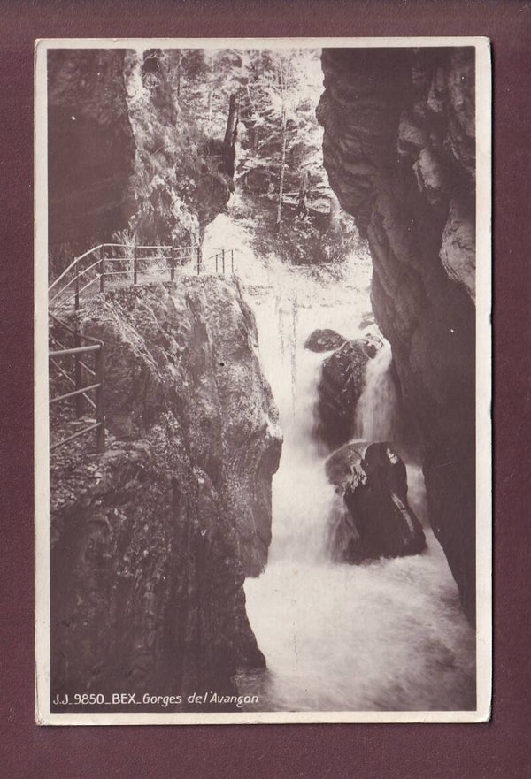 BEX - Gorges de l'Avançon - 1913