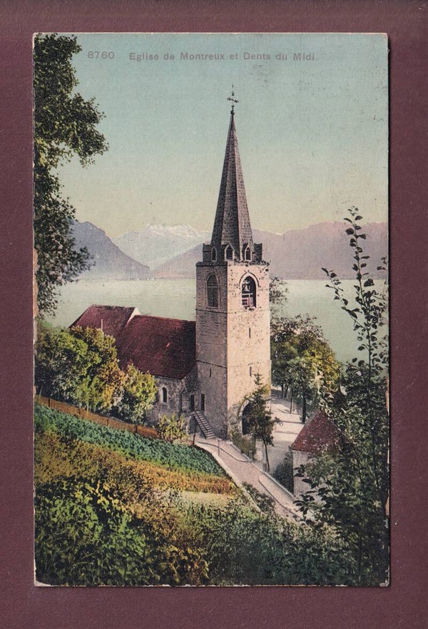 MONTREUX - Eglise - 1930