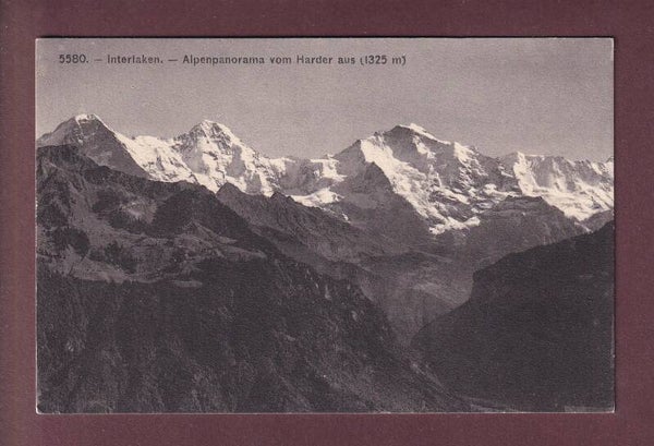 Interlaken - Alpenpanorama vom HARDER aus