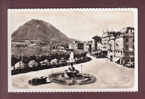 LUGANO - Quai - Auto