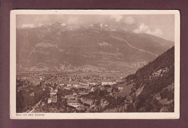 CHUR mit dem Calanda