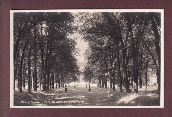 Vevey - Parc du Château d'HAUTEVILLE