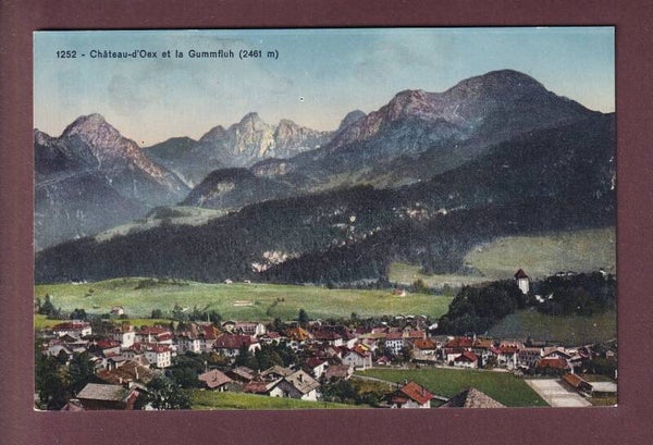 CHÂTEAU D'OEX - Gumfluh