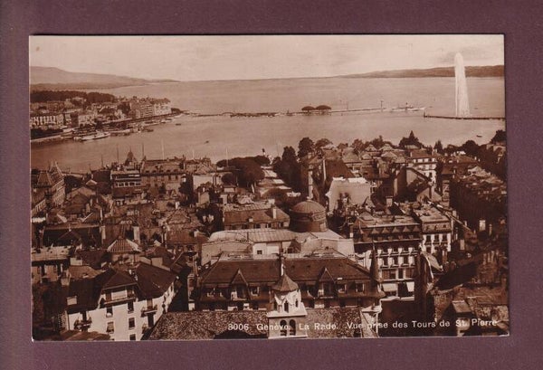 GENEVE - Rade et Jet d'Eau