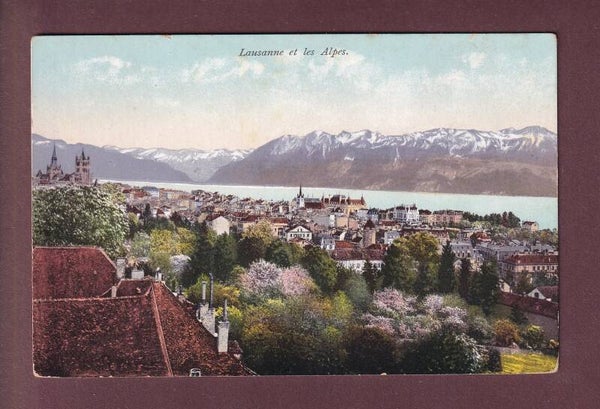 LAUSANNE et les Alpes