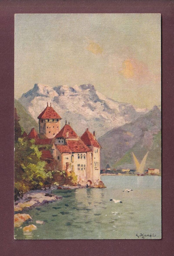 Château de CHILLON par Djaneli