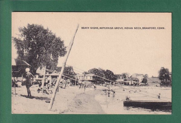 USA - BRANFORD - Hotchkiss Grove - Beach scene