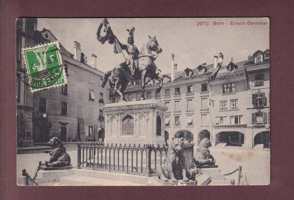 BERN - Erlach-Denkmal - 1911