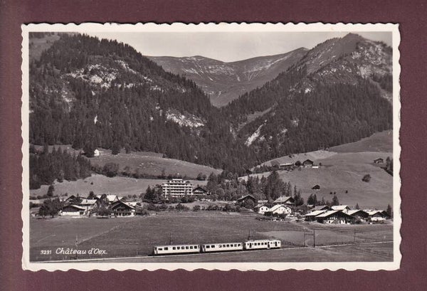 CHÂTEAU D'OEX - Train - 1959