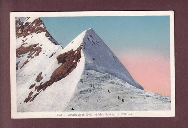 Jungfraujoch - MATHILDENSPITZE - 1956