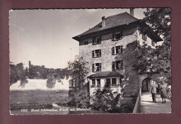 RHEINFALL - Hotel Schlösschen Wörth - Leute - 1951
