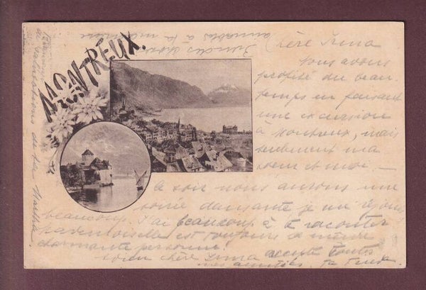 MONTREUX - 2 images - 1900 UPU