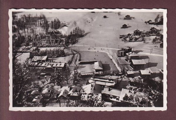 CHÂTEAU D'OEX - Vue partielle - 1938